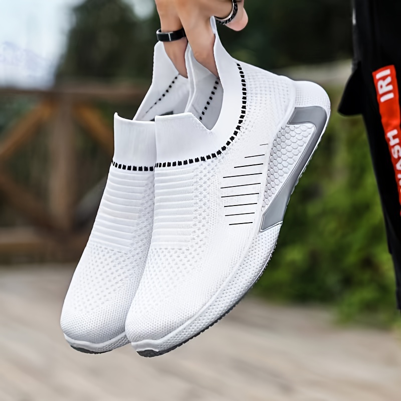 mens breathable lightweight slip on casual shoes for traveling jogging hiking spring and summer details 6